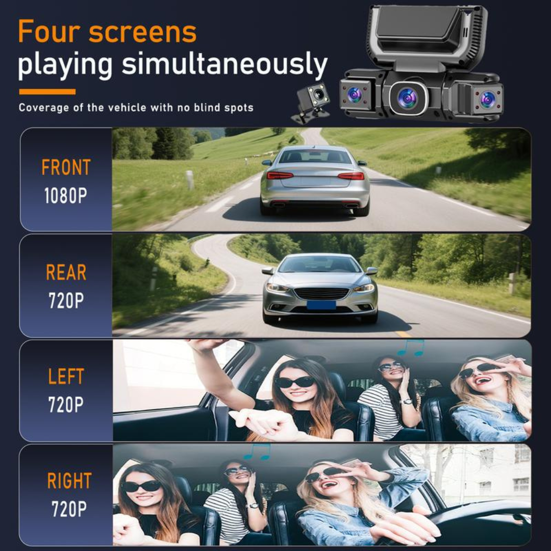 QuadVision DashCam