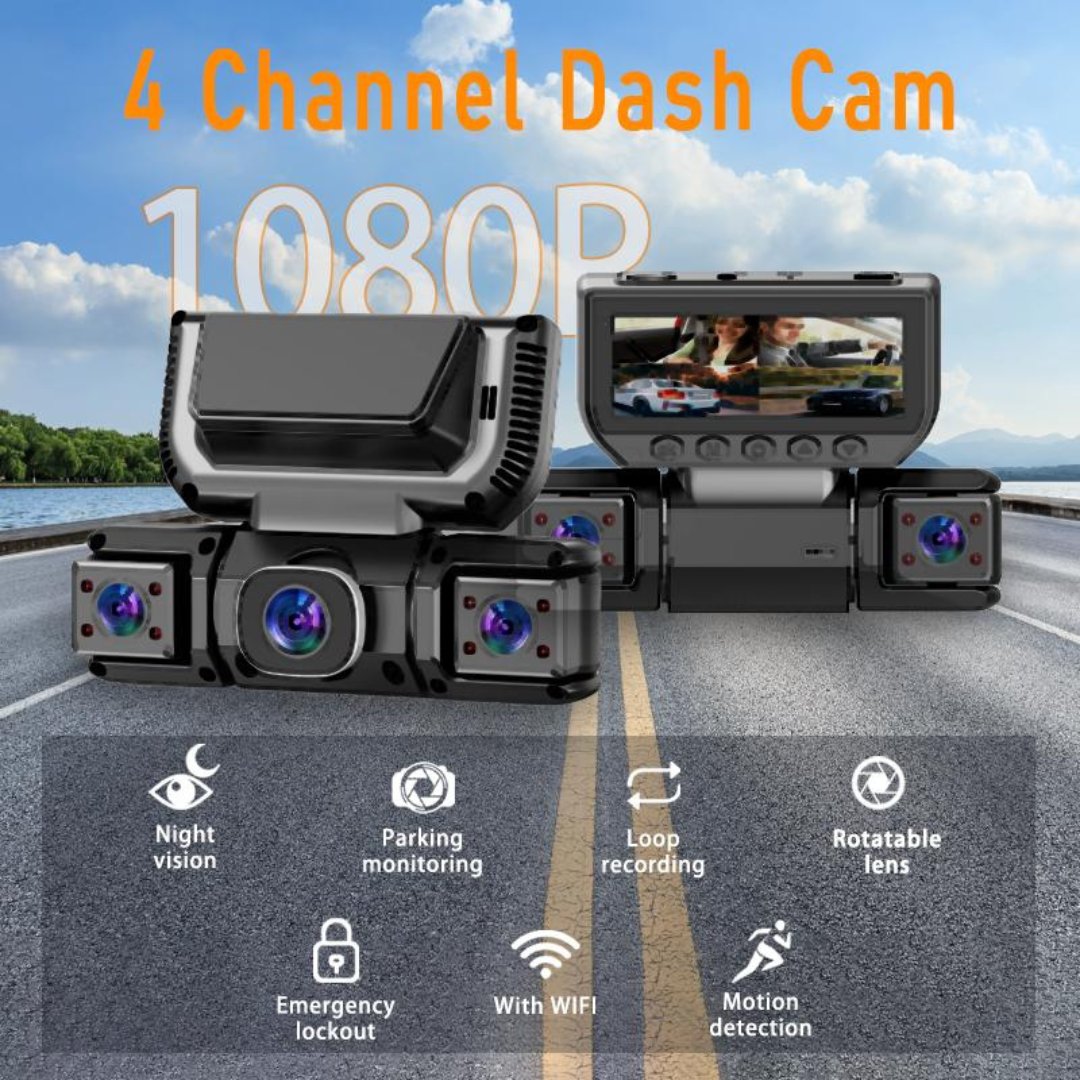QuadVision DashCam