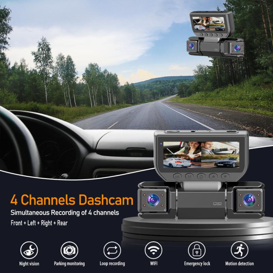 QuadVision DashCam